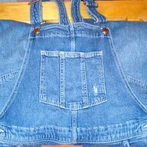 H&M girls overalls and Children's Place T-shirt